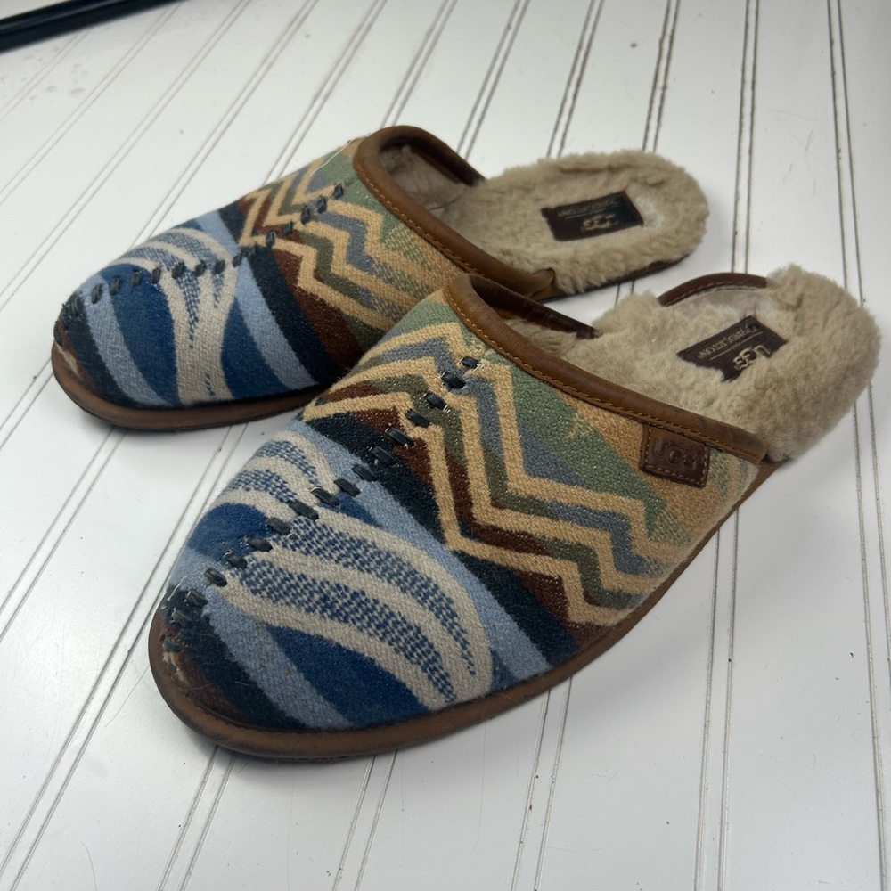 Ugg Multicolor Patterned Men’s Pendleton Slip-On … - image 2